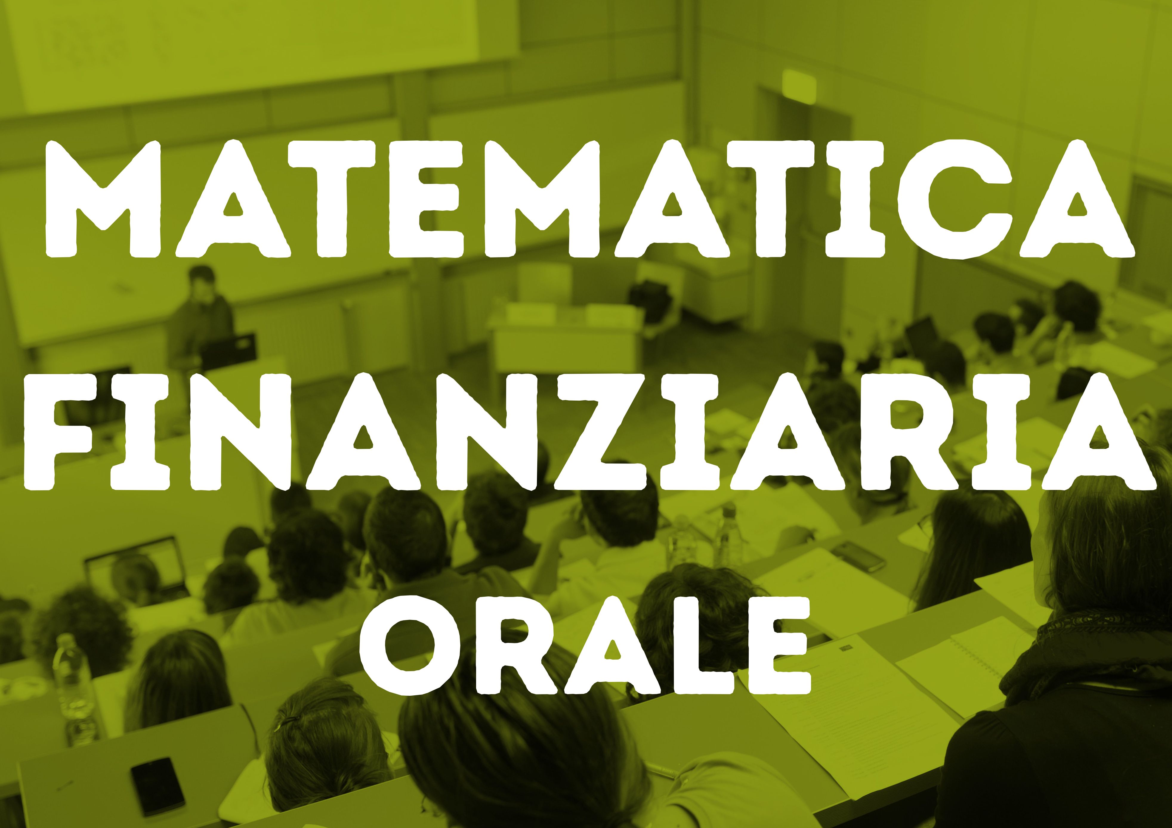 Matematica Finanziaria_ORALE